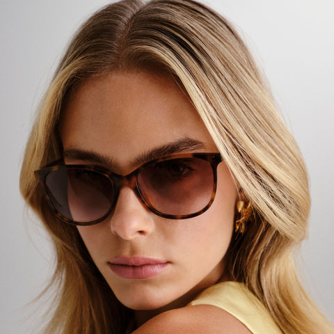Oroton Female Lillian Tort D-frame Sunglasses