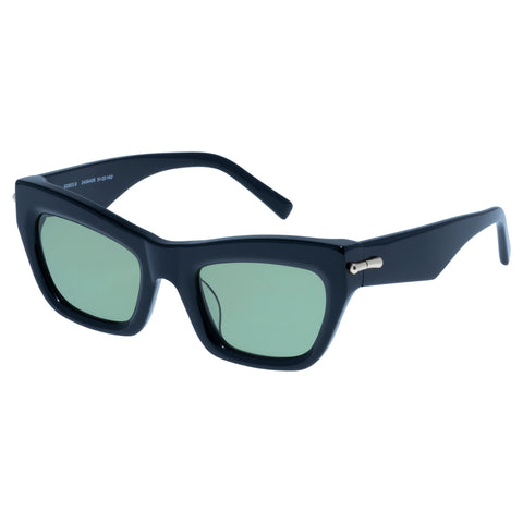Oroton Female Sebes B Black Cat-eye Sunglasses