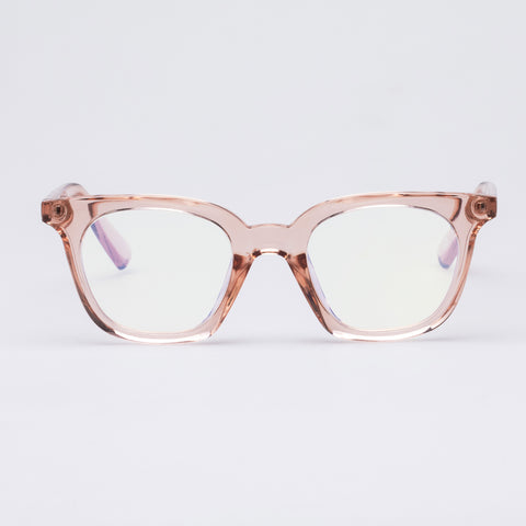 The Book Club Female Snatcher In Bl Pink D-frame Readers