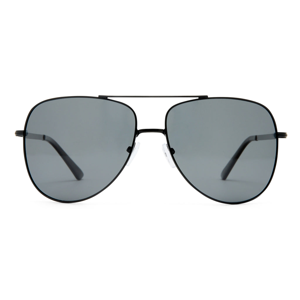 Cancer Council Bellingen Black Uni-Sex Aviator Sunglasses | Eyewear Index