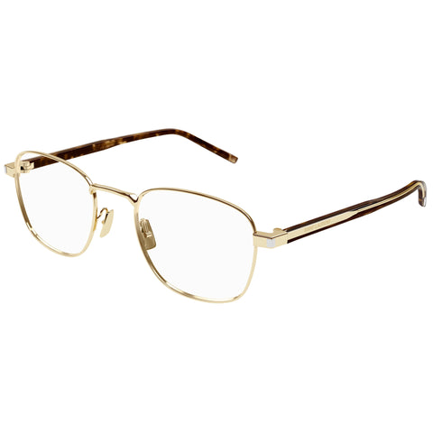 Saint Laurent Sl699 Gold Uni-Sex Round Optical Frames | Eyewear Index