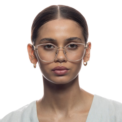 Oroton Whitley Blush Female Cat-Eye Optical Frames | Eyewear Index