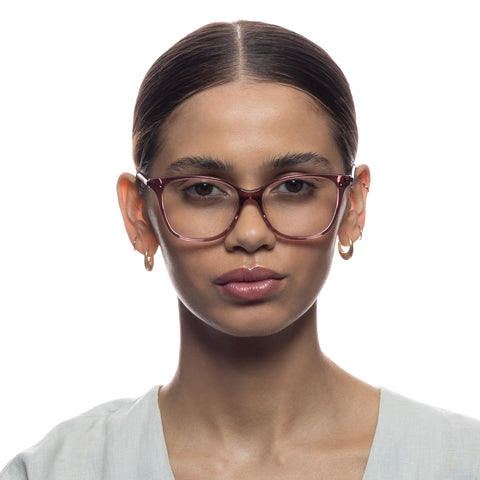 Oroton Imogen Berry Female Cat-Eye Optical Frames | Eyewear Index