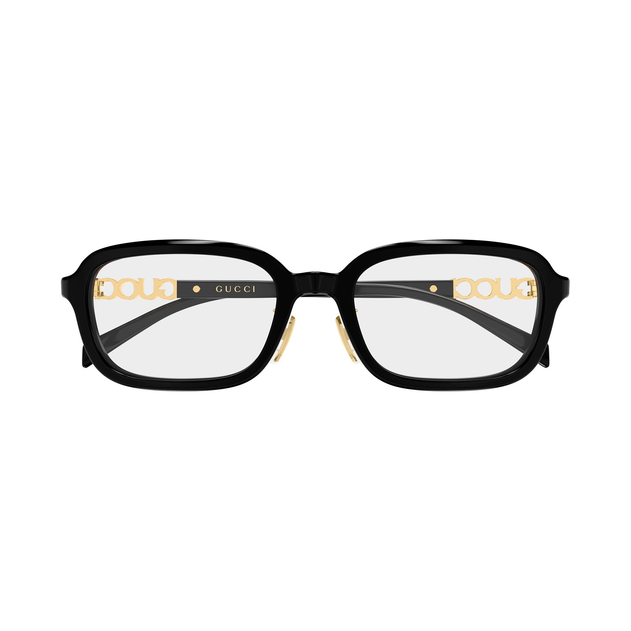 Gucci Gg2210oa Black Female Rectangle Optical Frames | Eyewear Index