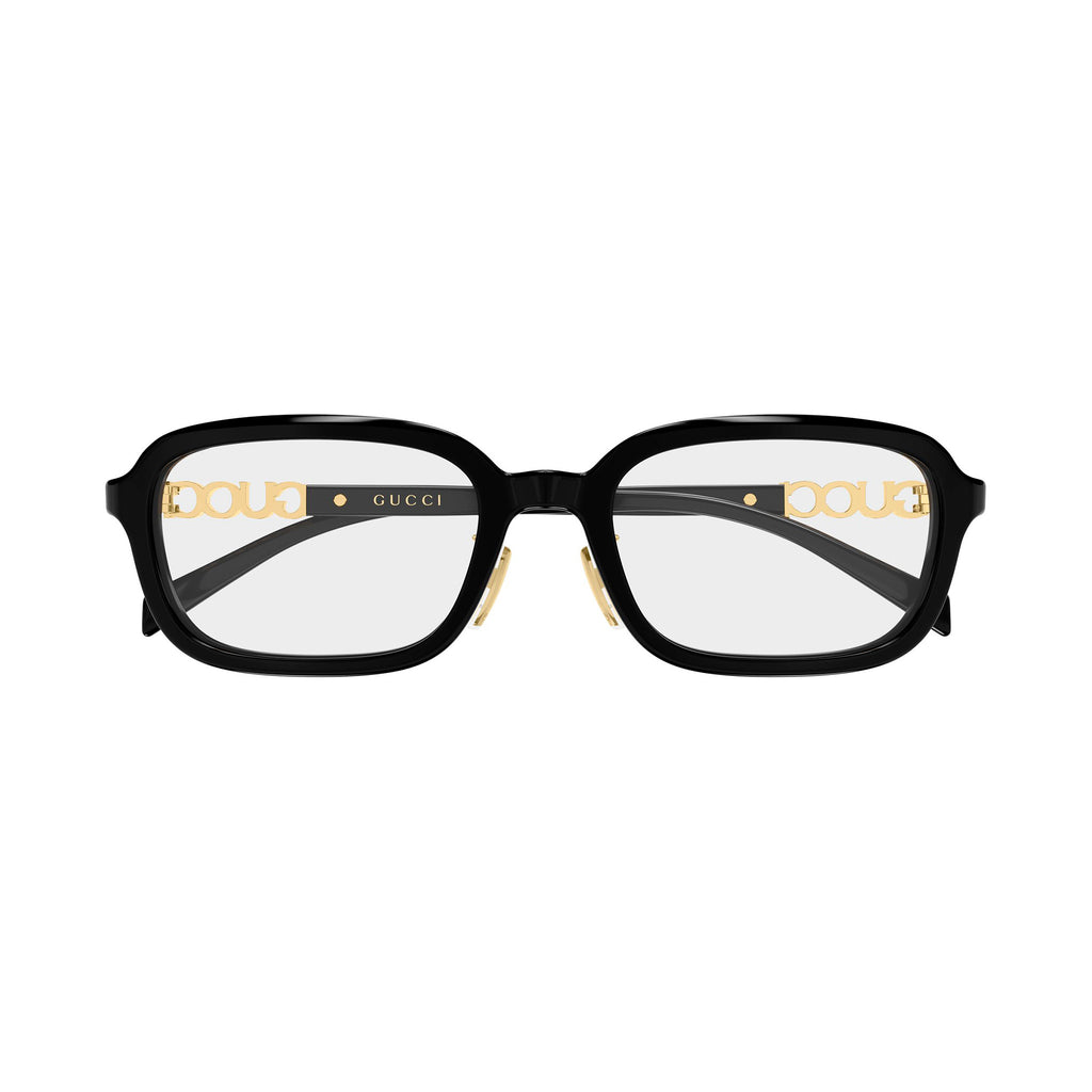 Gucci Gg2210oa Black Female Rectangle Optical Frames | Eyewear Index