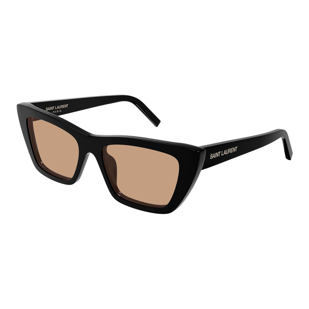 Saint Laurent Sl276mica Black Female Cat-Eye Sunglasses | Eyewear Index