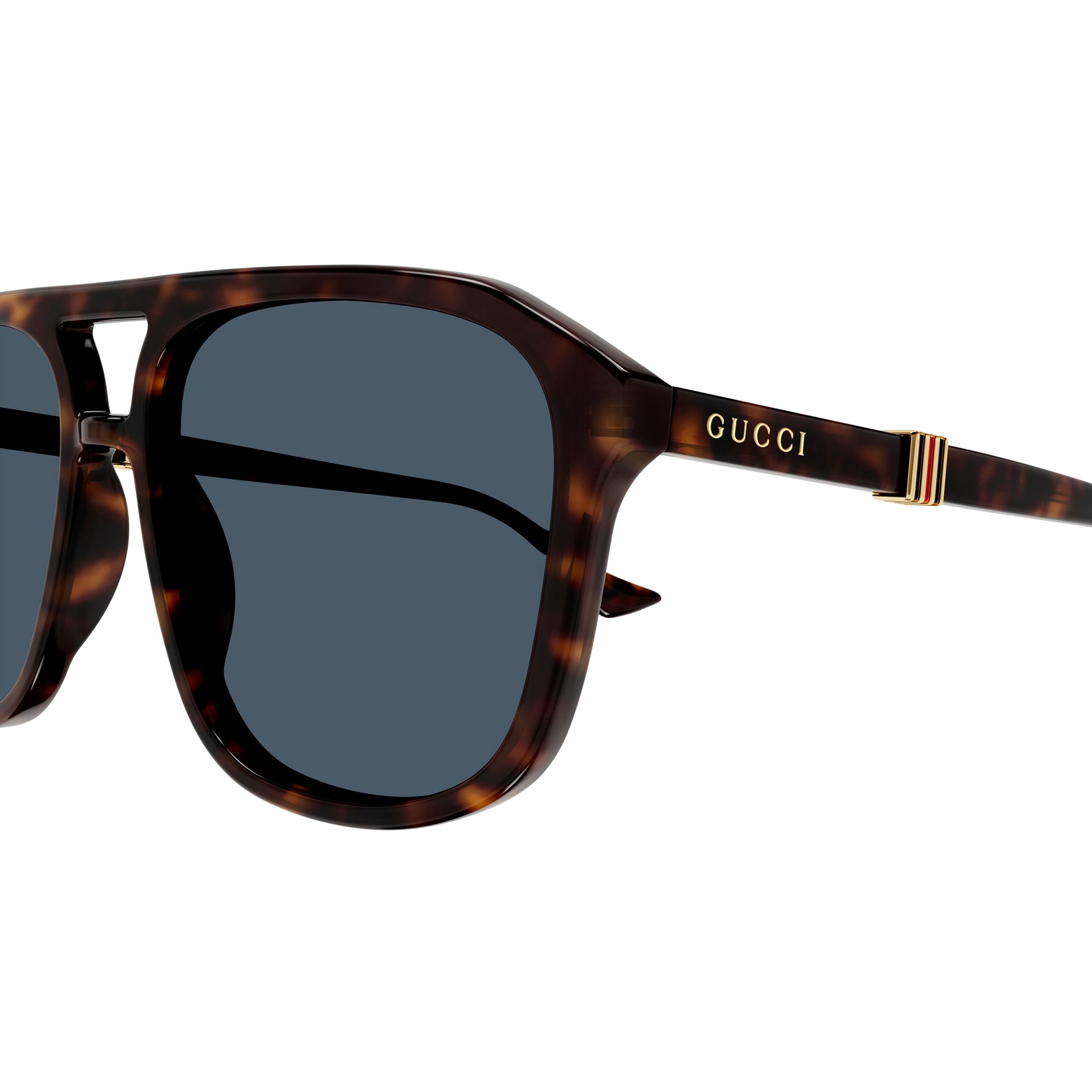 Gucci Gg1494s Havana Male Rectangle Sunglasses | Eyewear Index