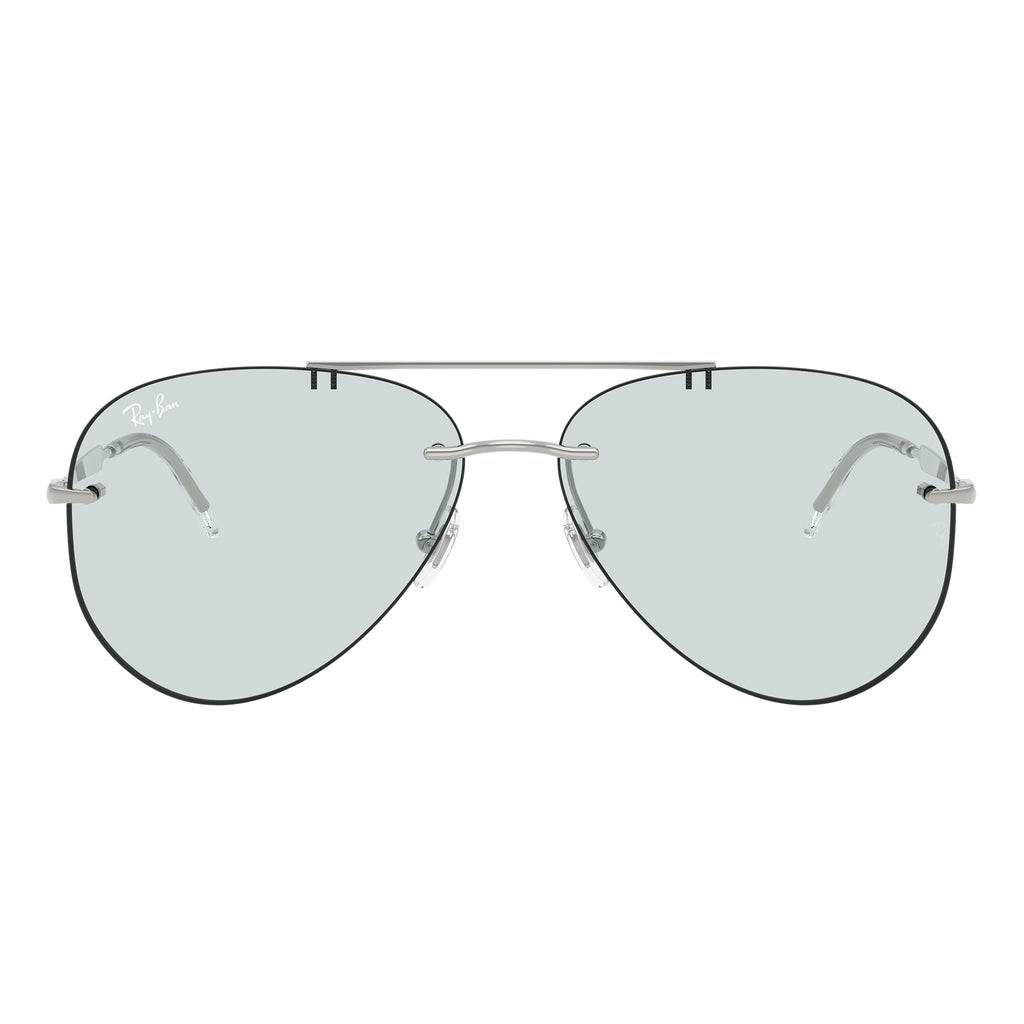 Ray-Ban Rb3791 003m1 59 Silver Uni-Sex Aviator Sunglasses | Eyewear Index