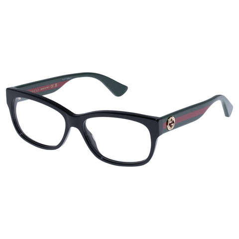 Gucci Gg0278o Black Female D-Frame Optical Frames | Eyewear Index