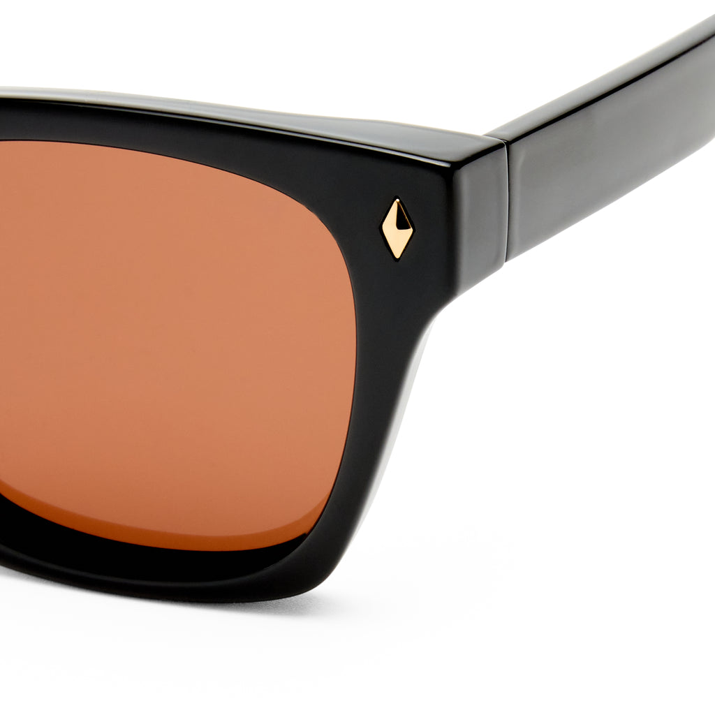 Cancer Council Kingscliff Black Uni-Sex D-Frame Sunglasses | Eyewear Index