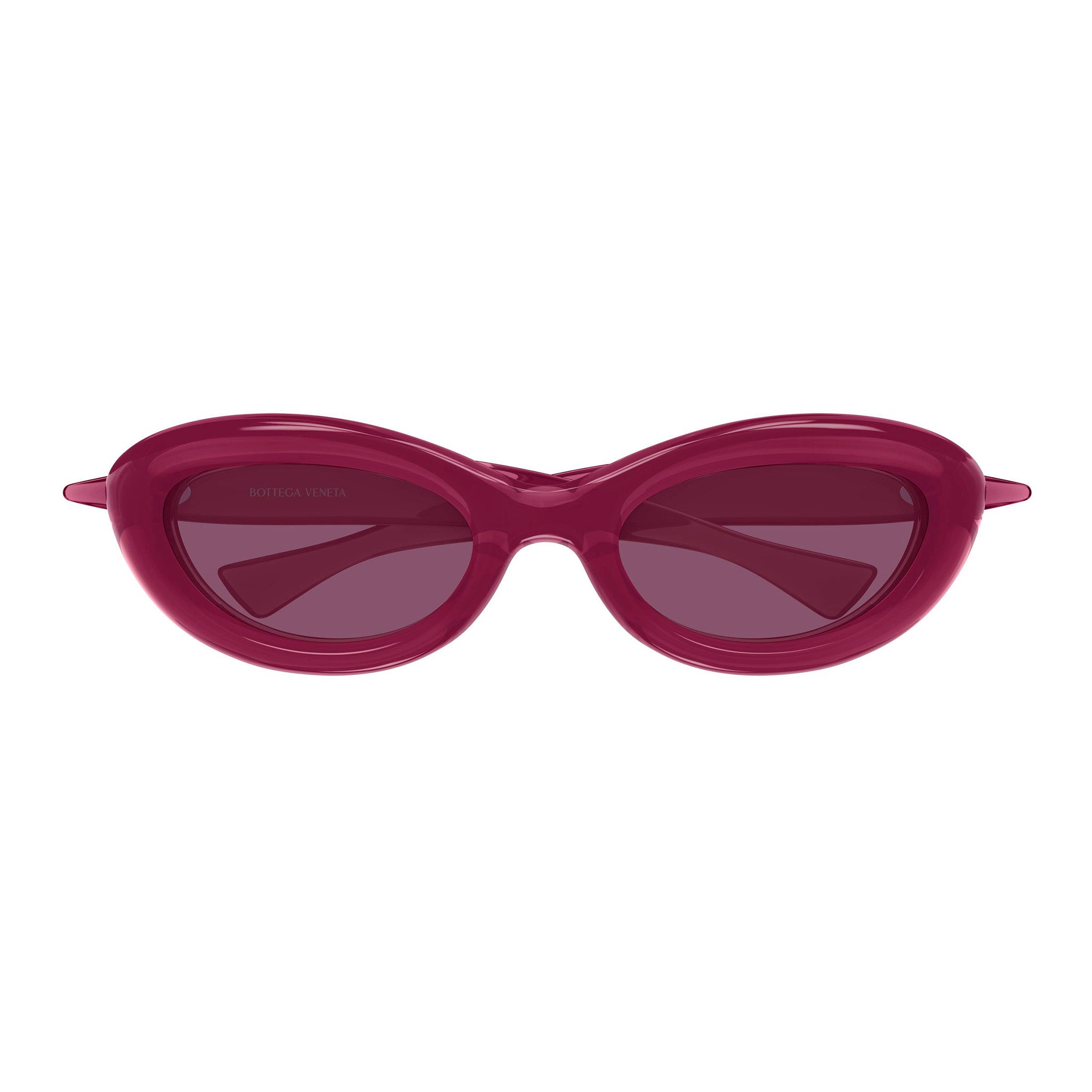 Bottega Veneta Bv1484s Burgundy Female Cat-Eye Sunglasses | Eyewear Index