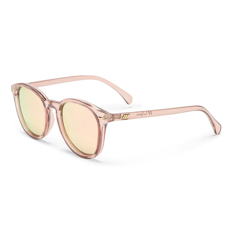 Le Specs Bandwagon Mink Uni-Sex Round Sunglasses | Eyewear Index