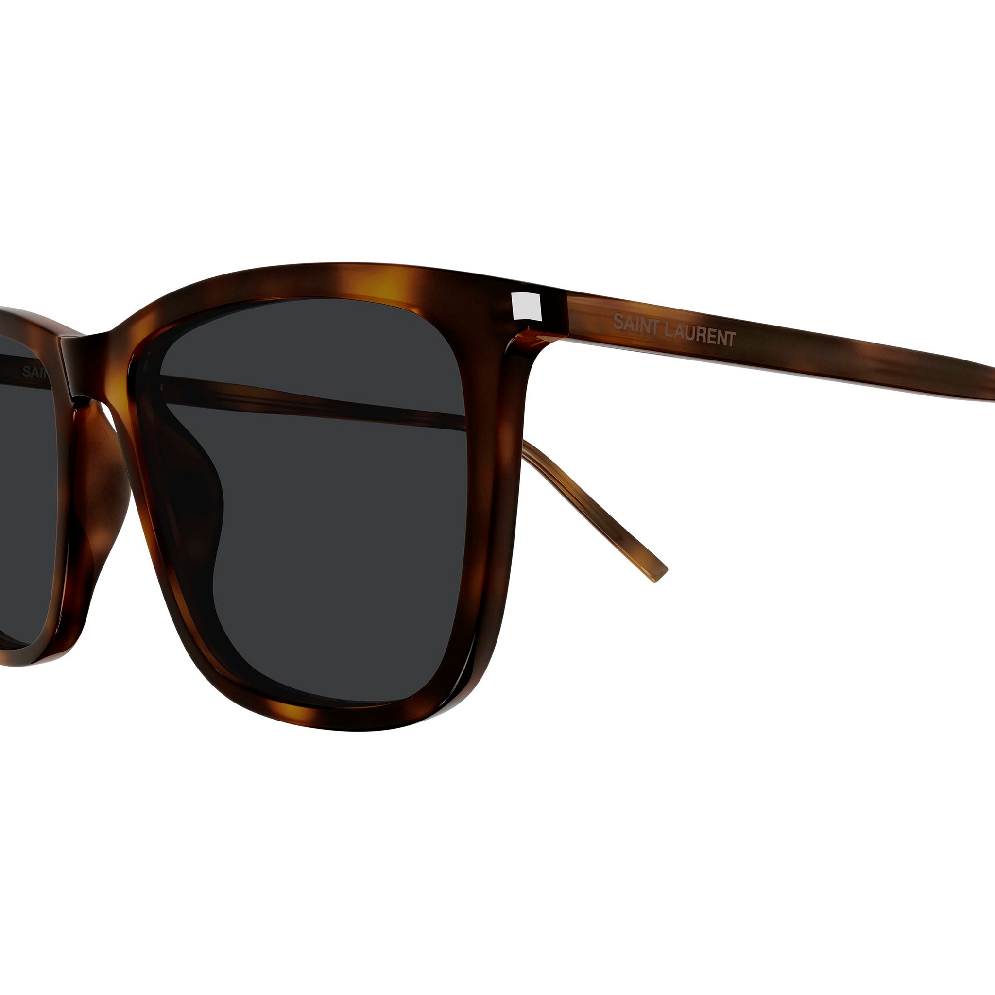 Saint Laurent Sl851k Havana Uni-Sex Rectangle Sunglasses | Eyewear Index