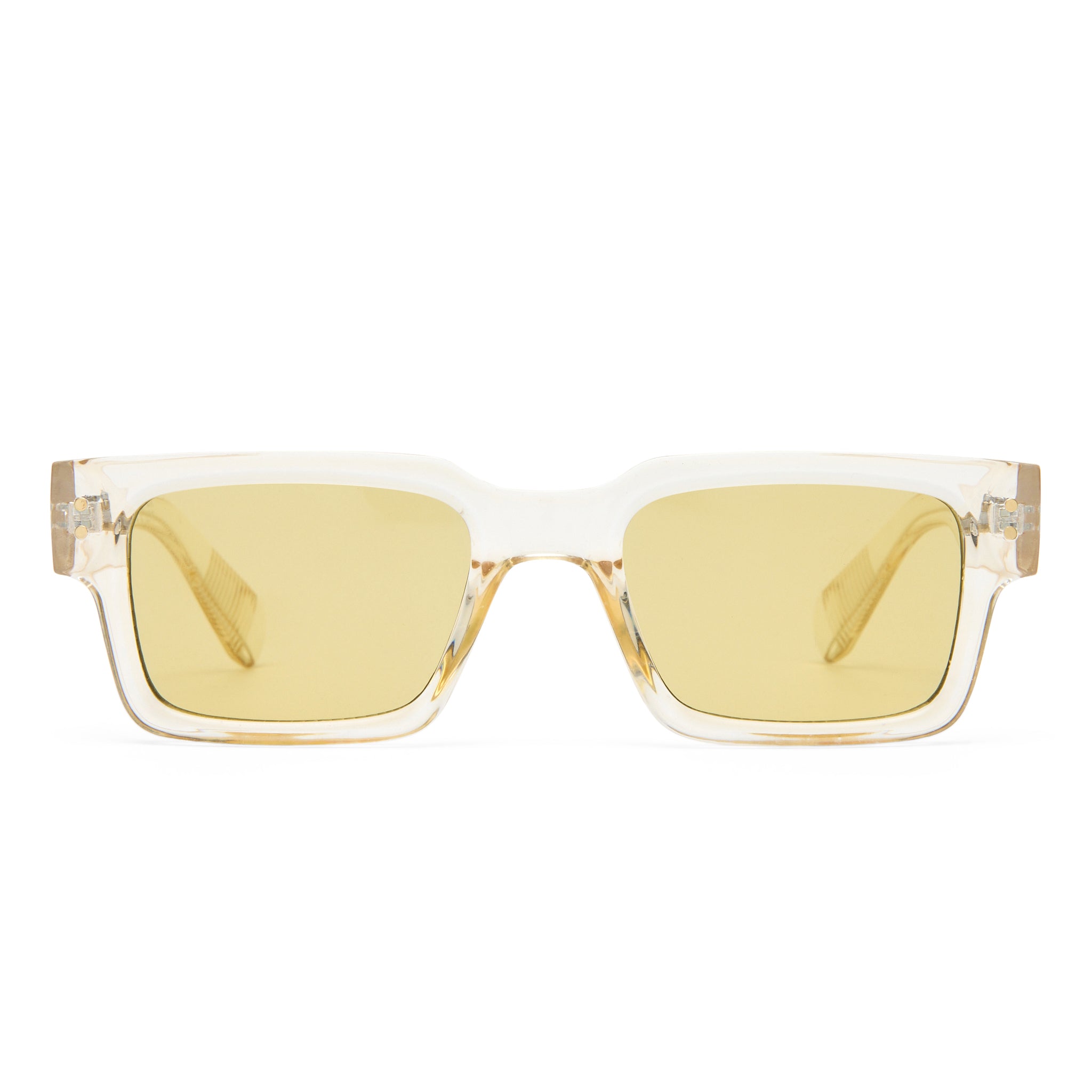 Aire Aeron Sand Uni-Sex Rectangle Sunglasses | Eyewear Index