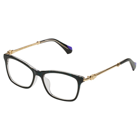 Camilla Still Trending Bottle Green Leopard Female Rectangle Optical Frames | Eyewear Index