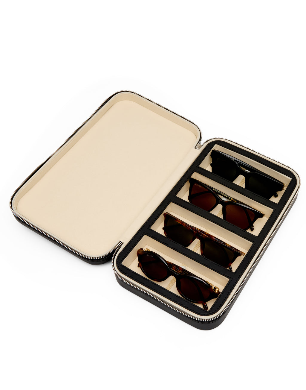 Accessories Eyewear Index Travel Case 4 Pc Black Uni-Sex Accounts Use Only Accessories | Eyewear Index