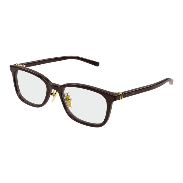 Gucci Gg2002oj Brown Male Rectangle Optical Frames | Eyewear Index