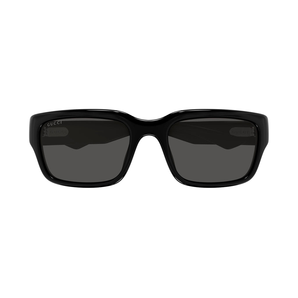 Gucci Gg2240s Black Male Rectangle Sunglasses | Eyewear Index