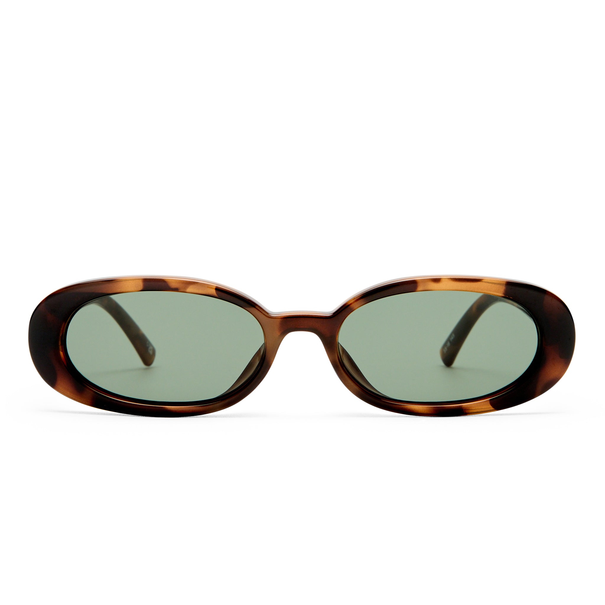 Le Specs Outta Love + Tort Uni-Sex Oval Sunglasses | Eyewear Index
