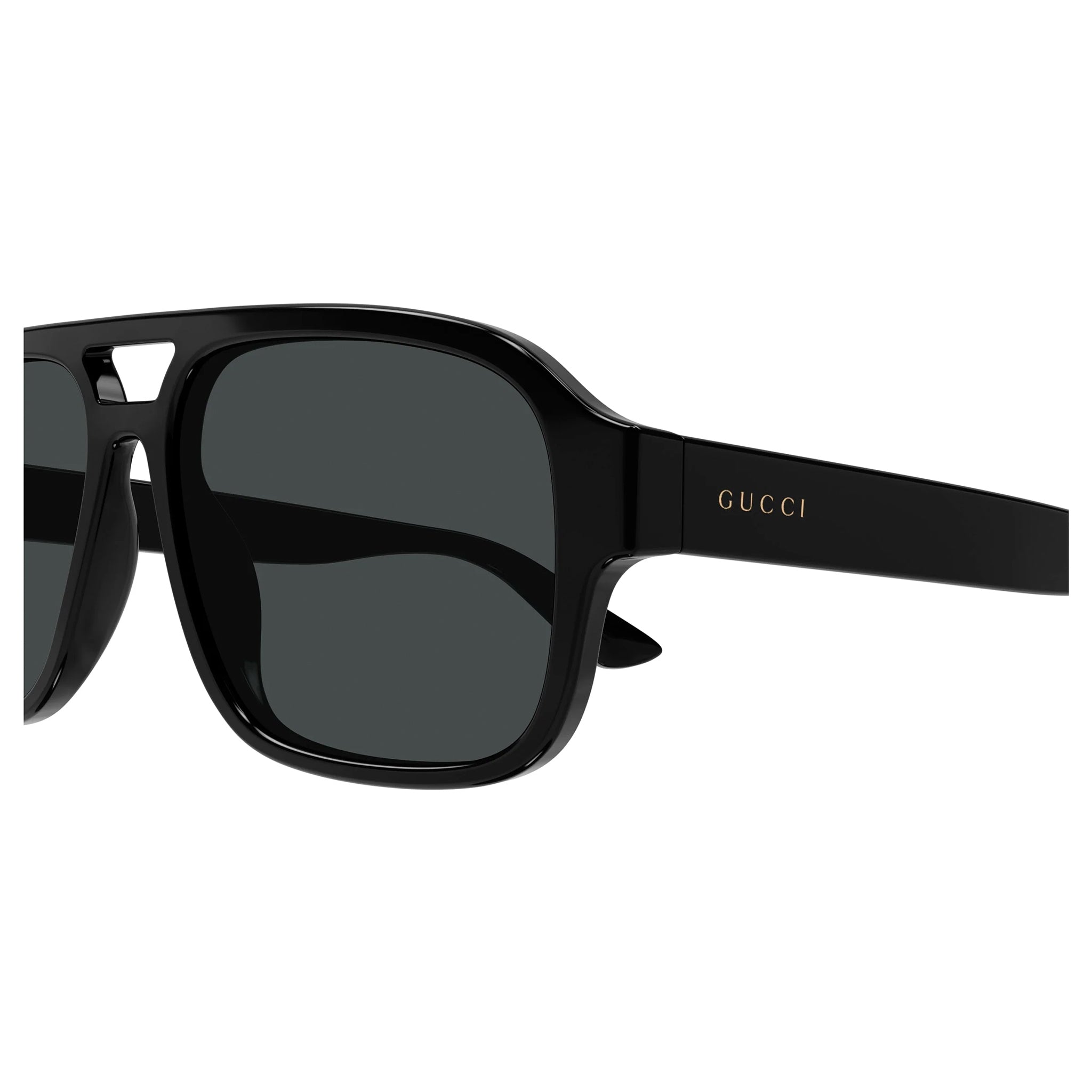Gucci Gg1342s Black Male Aviator Sunglasses | Eyewear Index