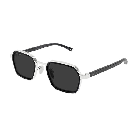 Gucci Gg2074s Silver Male Rectangle Sunglasses | Eyewear Index
