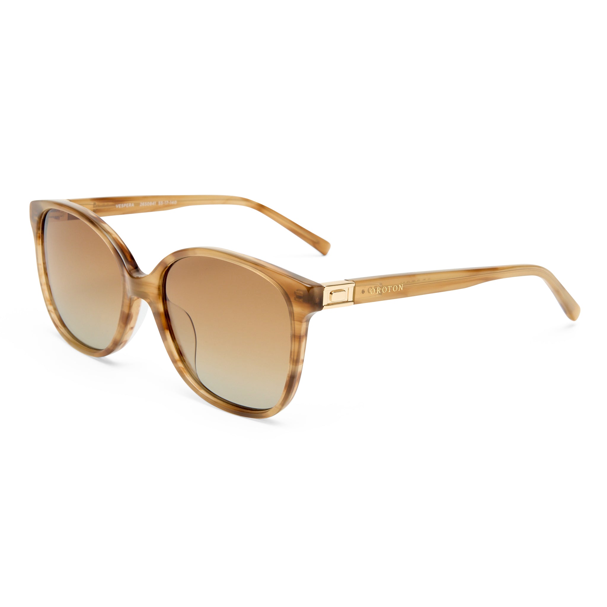 Oroton Vespera Desert Horn Female Square Sunglasses | Eyewear Index