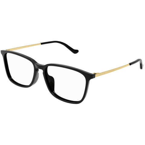 Gucci Gg1609oa Black Male Rectangle Optical Frames | Eyewear Index