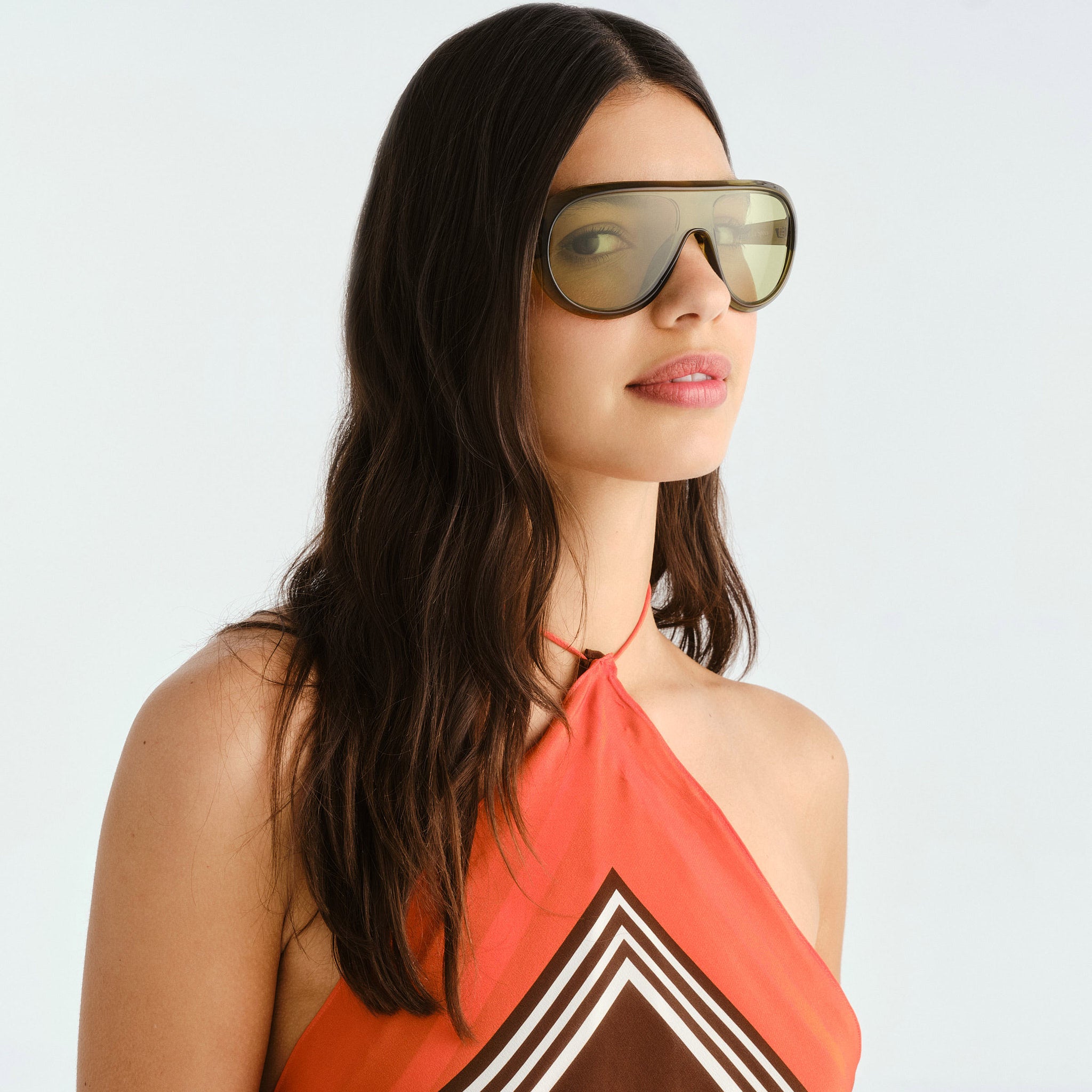 Le Specs Obsession Wasabi Uni-Sex Shield Sunglasses | Eyewear Index