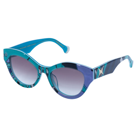 Camilla The Duchess Vividly Venice Female Cat-Eye Sunglasses | Eyewear Index