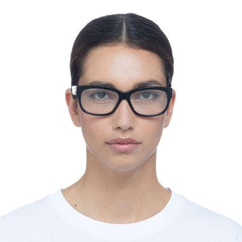 Gucci Gg0278o Black Female D-Frame Optical Frames | Eyewear Index