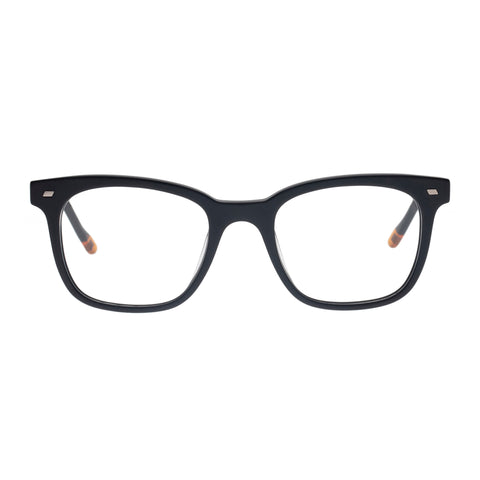 Le Specs Convince Me Matte Black Male D-Frame Optical Frames | Eyewear Index