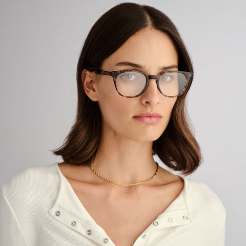 Le Specs Believer Ocean Tort Uni-Sex D-Frame Optical Frames | Eyewear Index