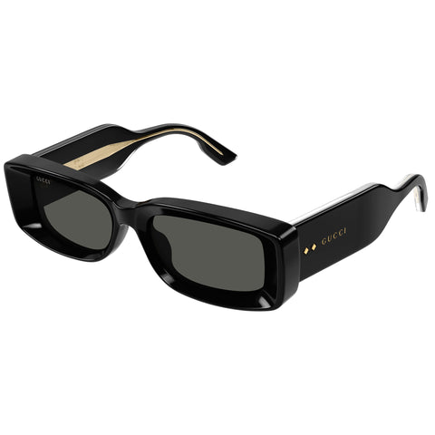 Gucci Gg1528s Black Female Rectangle Sunglasses | Eyewear Index