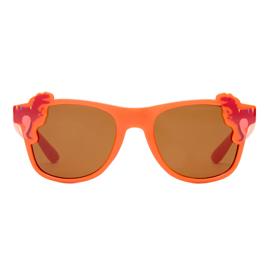 Cancer Council Raptor Kids Orange Male D-Frame Sunglasses | Eyewear Index