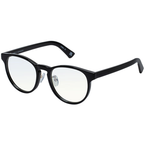 The Book Club Ham Lit Black Uni-Sex Round Readers | Eyewear Index