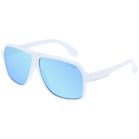 Cancer Council Camden White Grey Male Aviator Sunglasses | Eyewear Index