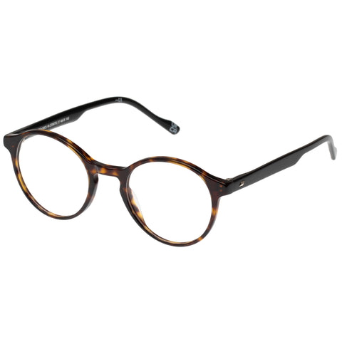 Le Specs Bio-Nics 48 Tort Uni-Sex Round Optical Frames | Eyewear Index