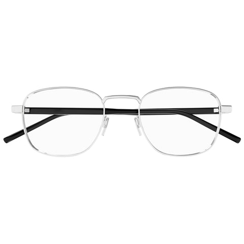 Saint Laurent Sl699 Silver Uni-Sex Round Optical Frames | Eyewear Index