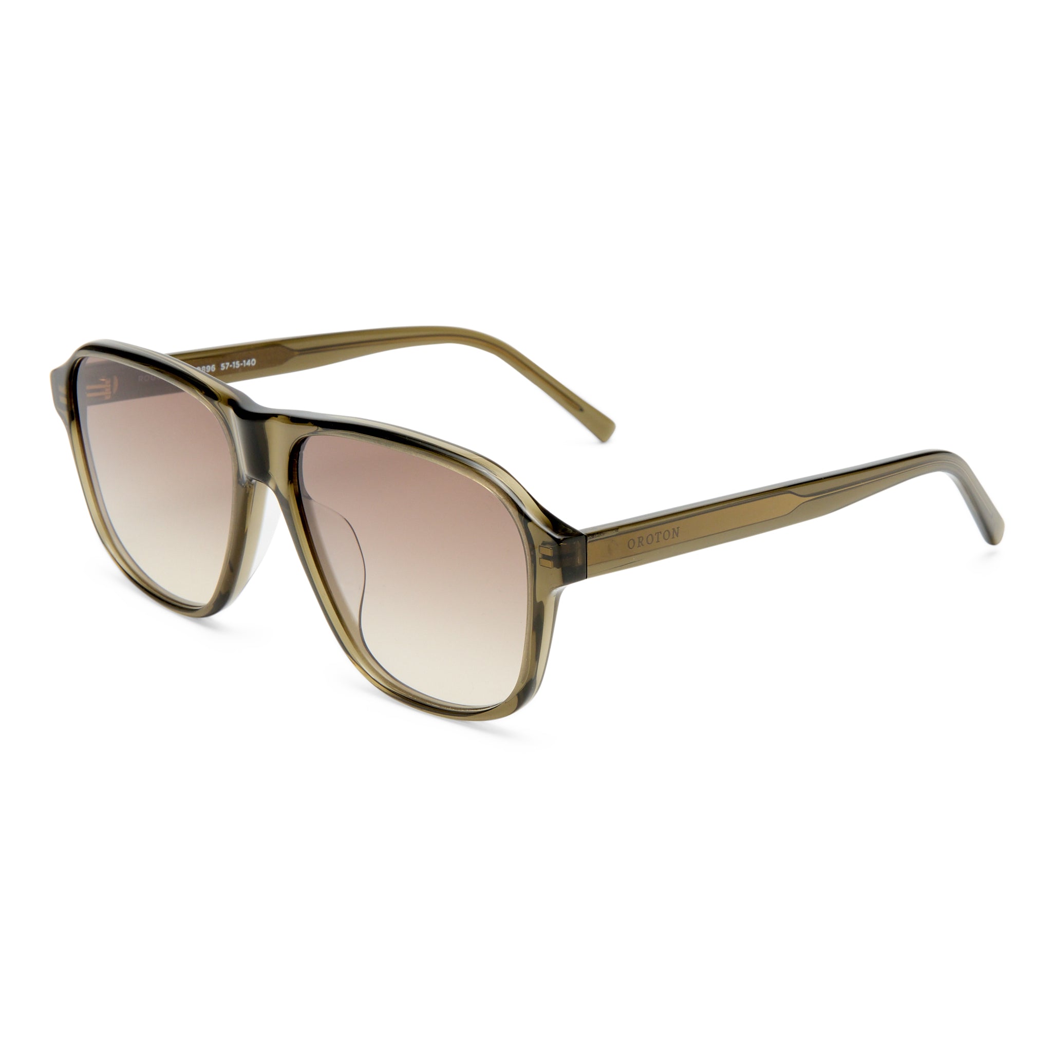 Oroton Rogue Eucalyptus Female Aviator Sunglasses | Eyewear Index