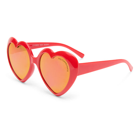 Cancer Council Lovebird Kids Red Female Novelty Sunglasses | Eyewear Index