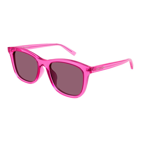 Saint Laurent Sl587k Fuchsia Uni-Sex D-Frame Sunglasses | Eyewear Index