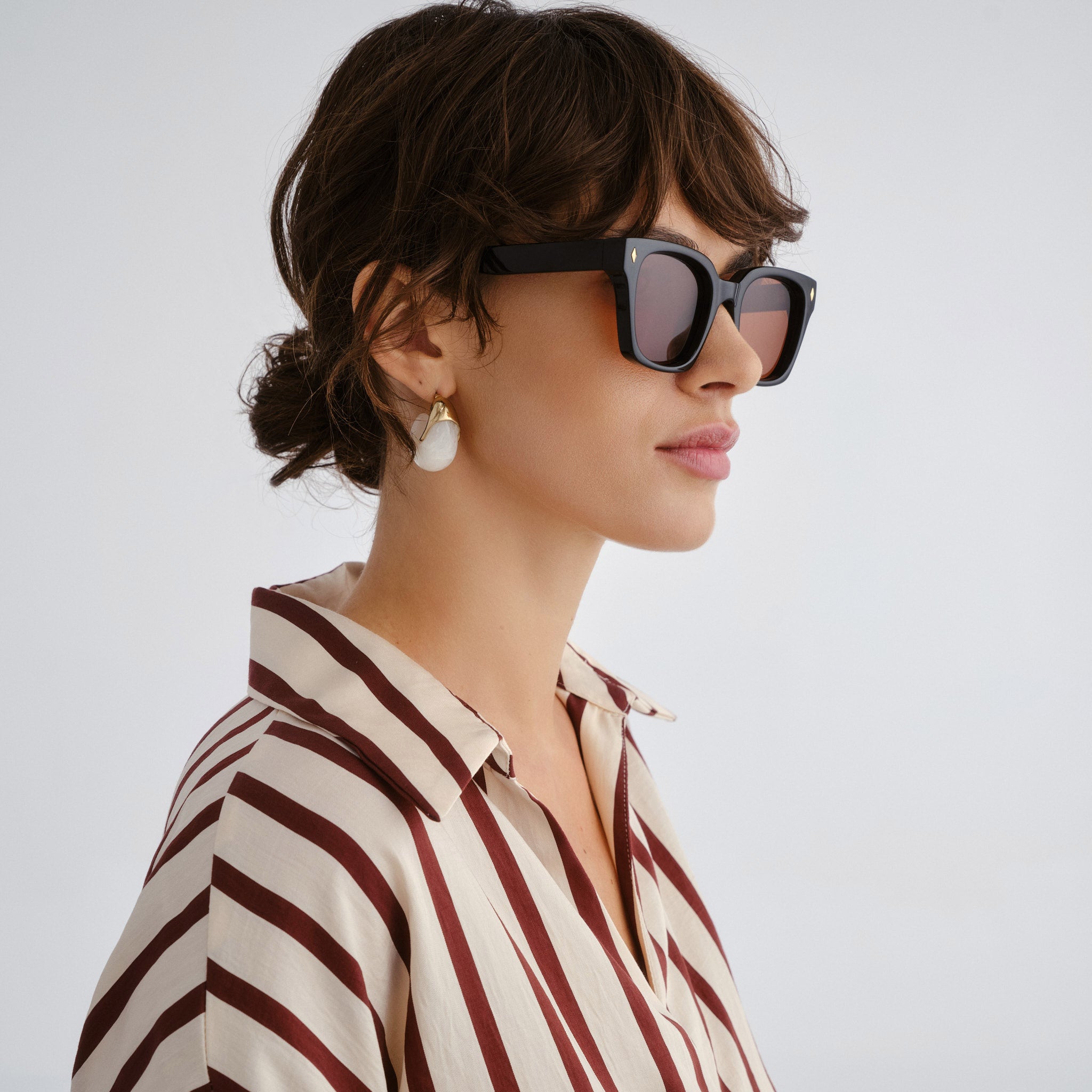 Cancer Council Kingscliff Black Uni-Sex D-Frame Sunglasses | Eyewear Index
