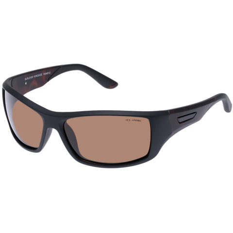 Cancer Council Burleigh Kingsize Matte Black Tort Male Wrap Sunglasses | Eyewear Index