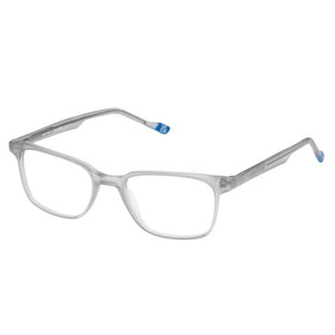 Le Specs Dalt Vila Matte Grey Male D-Frame Optical Frames | Eyewear Index