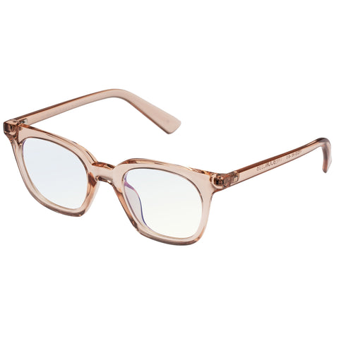 The Book Club Snatcher In Blush Female D-Frame Readers | Eyewear Index