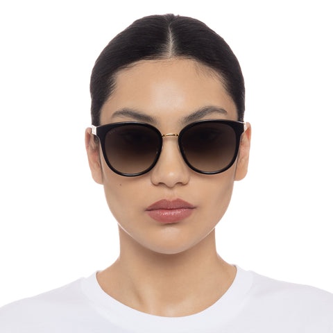 Gucci Gg1190sk Black Female Round Sunglasses | Eyewear Index