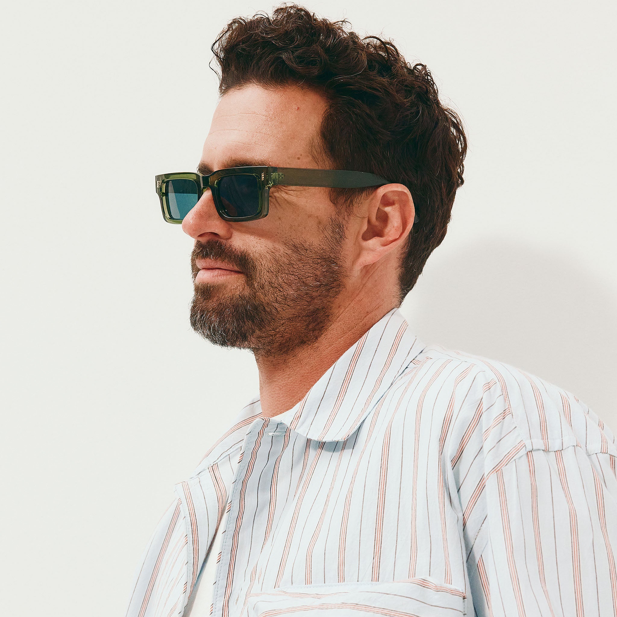 Cancer Council Austinmer Khaki Uni-Sex Rectangle Sunglasses | Eyewear Index
