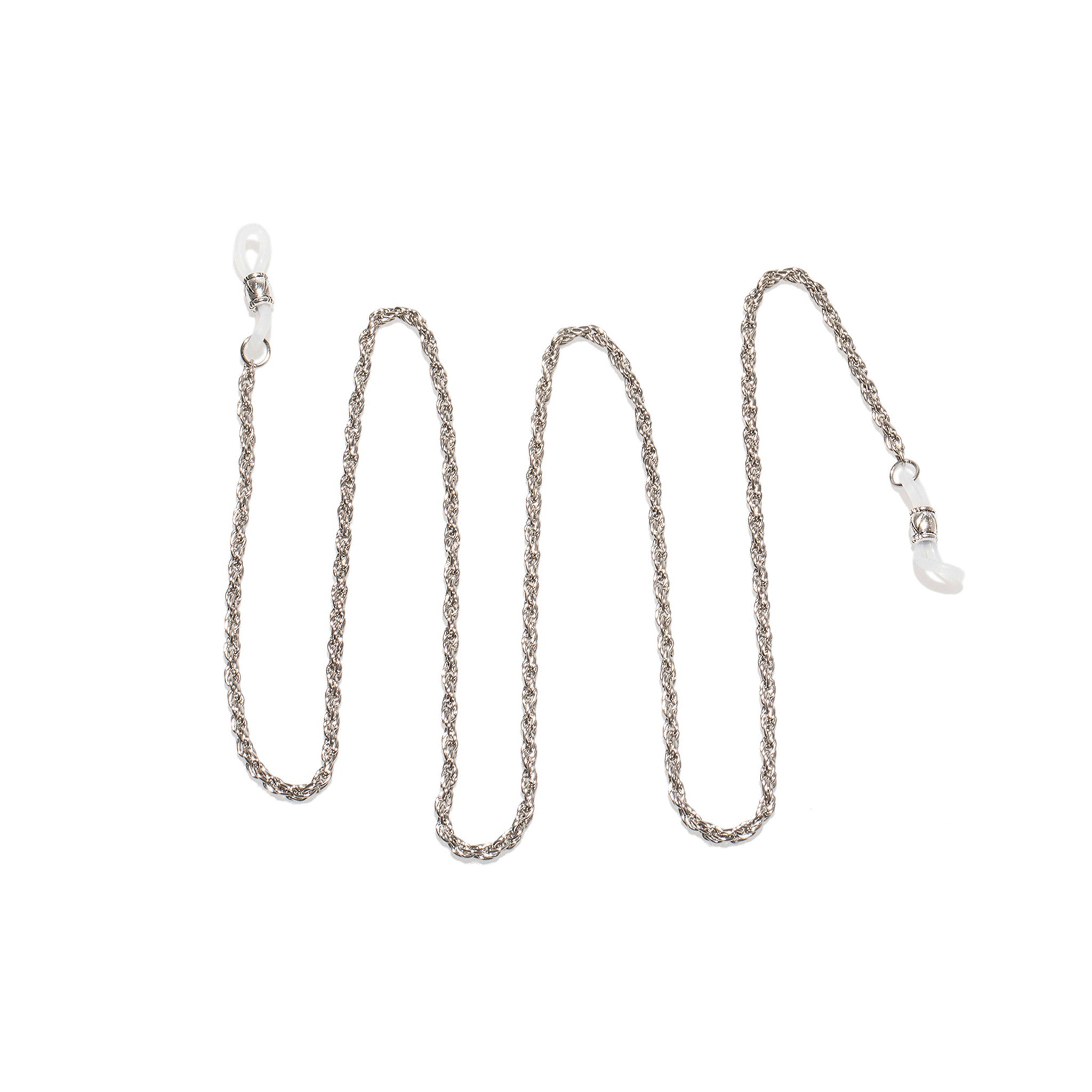 Le Specs Uni sex Le Specs Neck Chain Silver Accessories Eyewear Index