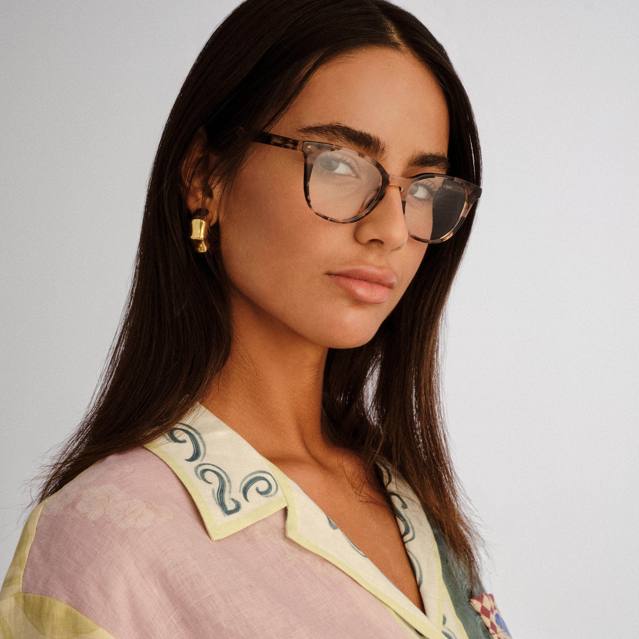 Le Specs Believer Rose Tort Uni-Sex Round Optical Frames | Eyewear Index