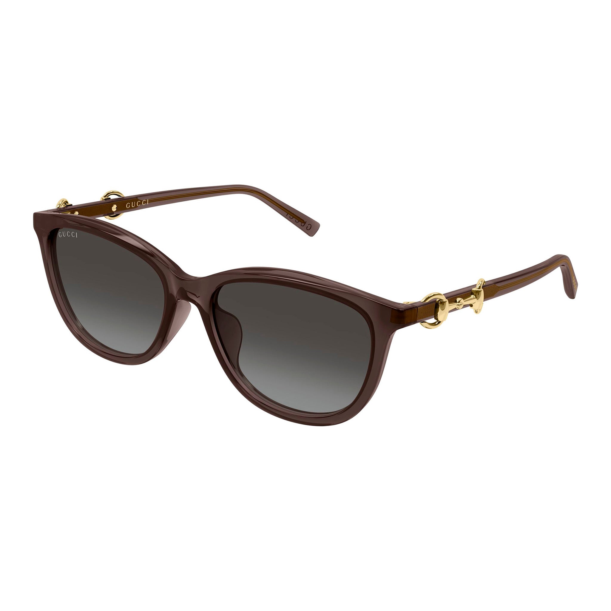 Gucci Gg2220sk Brown Female Round Sunglasses | Eyewear Index